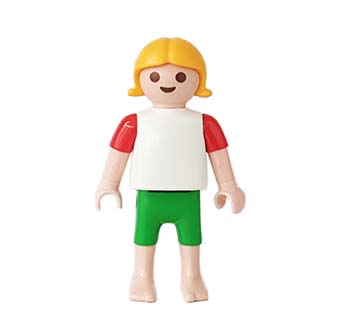 Playmobil Kind Meisje Broek Kort Groen – Behulpzame Olivia
