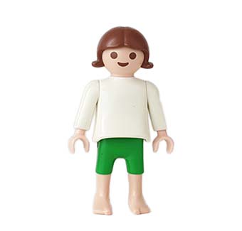 Playmobil Kind Meisje Broek Kort Groen – Vrolijke Charlotte