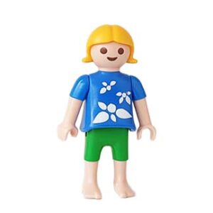 Playmobil Kind Meisje Broek Kort Groen – Zelfverzekerde Amelia