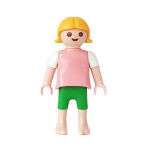 Playmobil Kind Meisje Broek Kort Groen – Energieke Harper