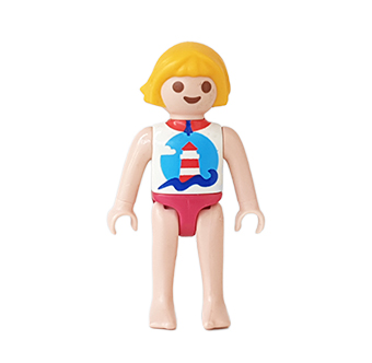 Playmobil Kind Meisje Badpak, Broek kort Geel, Groen – Dierbare Luna
