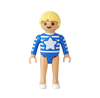 Playmobil Kind Meisje Badpak, Broek kort Geel, Groen – Mooie Tess