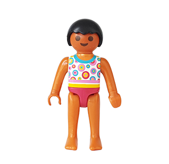 Playmobil Kind Meisje Badpak, Broek kort Geel, Groen – Creatieve Maeve