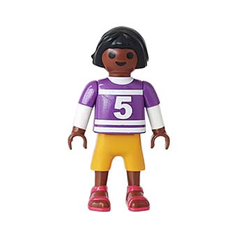Playmobil Kind Meisje Badpak, Broek kort Geel, Groen – Schattige Lola