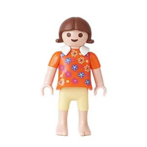 Playmobil Kind Meisje Badpak, Broek kort Geel, Groen – Gezellige Fien