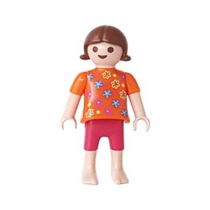 Playmobil Kind Meisje Korte Broek Rood Paars – Schattige Julie