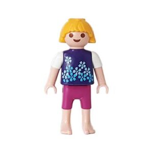 Playmobil Kind Meisje Korte Broek Rood Paars – Stoere Charlie