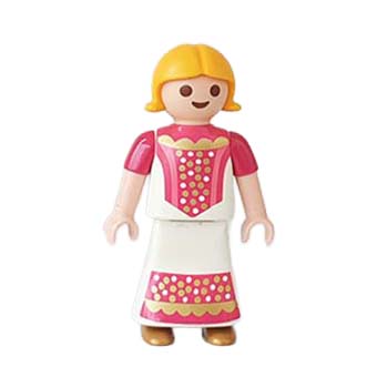 Playmobil Kind Meisje in Jurk, Konijnen – Pittige Fien