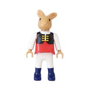 Playmobil Kind Meisje in Jurk, Konijnen – Sympathieke Jasmijn
