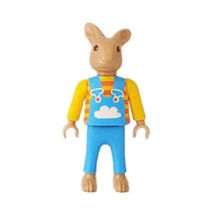 Playmobil Kind Meisje in Jurk, Konijnen – Leuke Julia