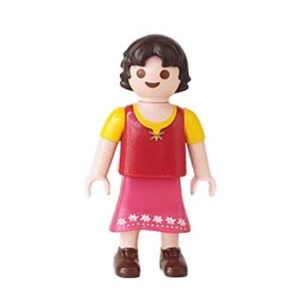 Playmobil Kind Meisje in Jurk, Konijnen – Wandelaar Heidi