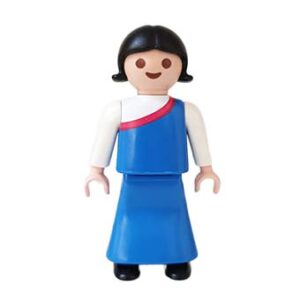 Playmobil Kind Meisje in Jurk, Konijnen – Mooie Maria