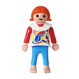 Playmobil Kind Meisje Korte Broek Blauw – Mooie Maria