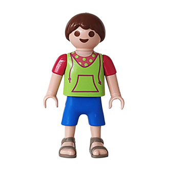 Playmobil Kind Meisje Korte Broek Blauw – Sportieve Livia