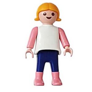 Playmobil Kind Meisje Broek lang Blauw – Creatieve Laura