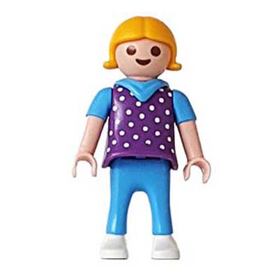 Playmobil Kind Meisje Broek lang Blauw – Zorgzame Michelle