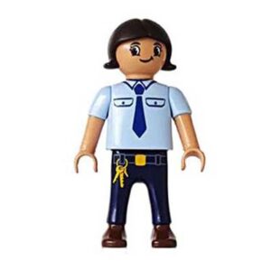 Playmobil Kind Meisje Broek lang Blauw – Volhardende Stephanie