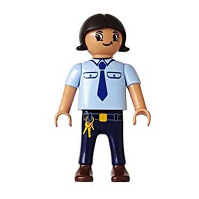 Playmobil Kind Meisje Broek lang Blauw – Volhardende Stephanie
