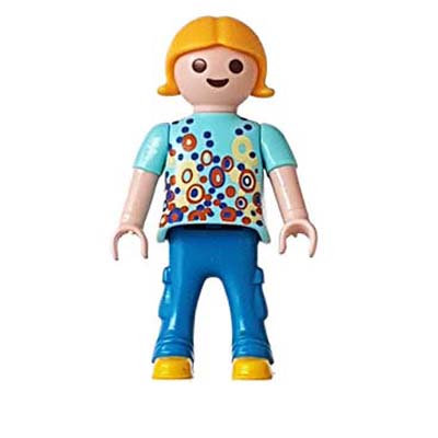 Playmobil Kind Meisje Broek lang Blauw – Avontuurlijke Amanda