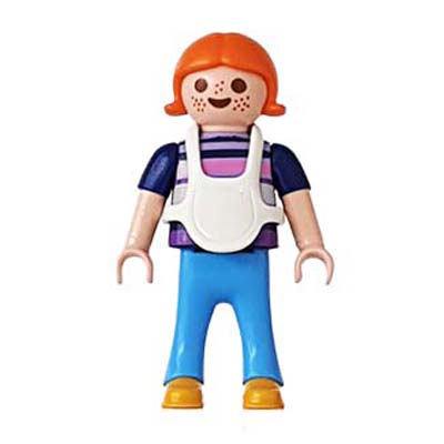 Playmobil Kind Meisje Broek lang Blauw – Positieve Emily
