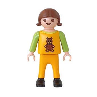 Playmobil Kind Meisje – Knuffel Beer