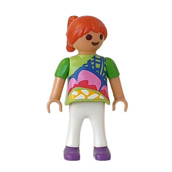 Playmobil Kind Meisje – Rode Amanda