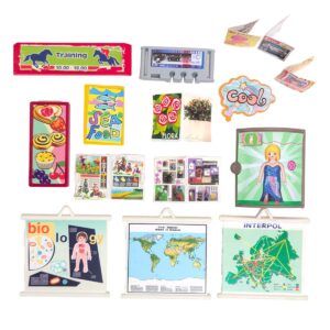 Playmobil Educatie Mix – krant, reclamebord, lesstof