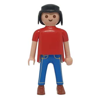 Playmobil Snowboarder, Vader, Leraar, Chauffeur, Skiër, Hondentrainer, Geheim Agent – 01