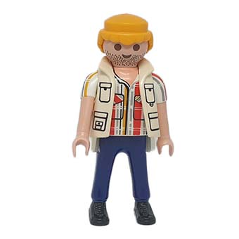 Playmobil Snowboarder, Vader, Leraar, Chauffeur, Skiër, Hondentrainer, Geheim Agent – 02