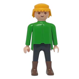 Playmobil Snowboarder, Vader, Leraar, Chauffeur, Skiër, Hondentrainer, Geheim Agent – 05