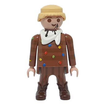 Playmobil Kleine dikke Chocolade jongen