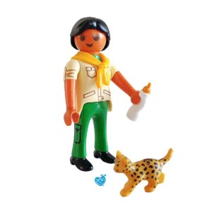 Playmobil Tijgerverzorger, Stoere mama