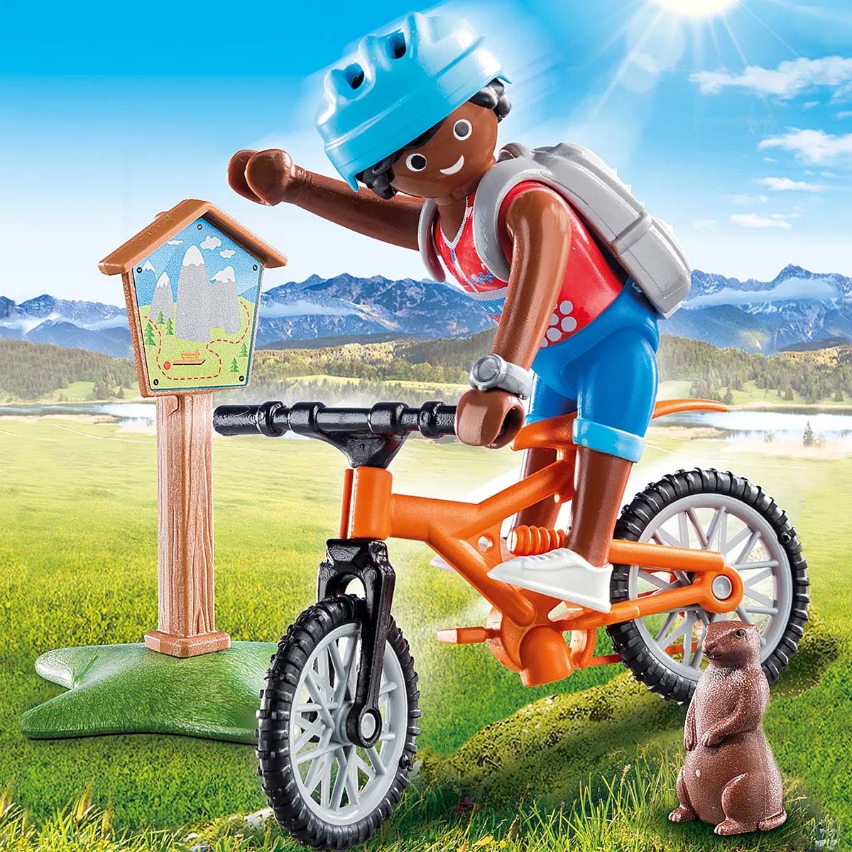 Playmobil 70303 Mountainbiker - Nieuw in Doos - Afbeelding 3