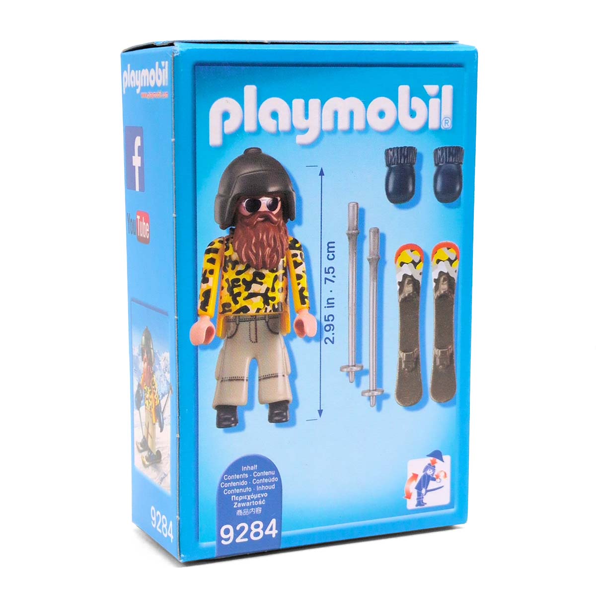 Playmobil 9284 skiër op snowblades - Nieuw in Doos - Afbeelding 2