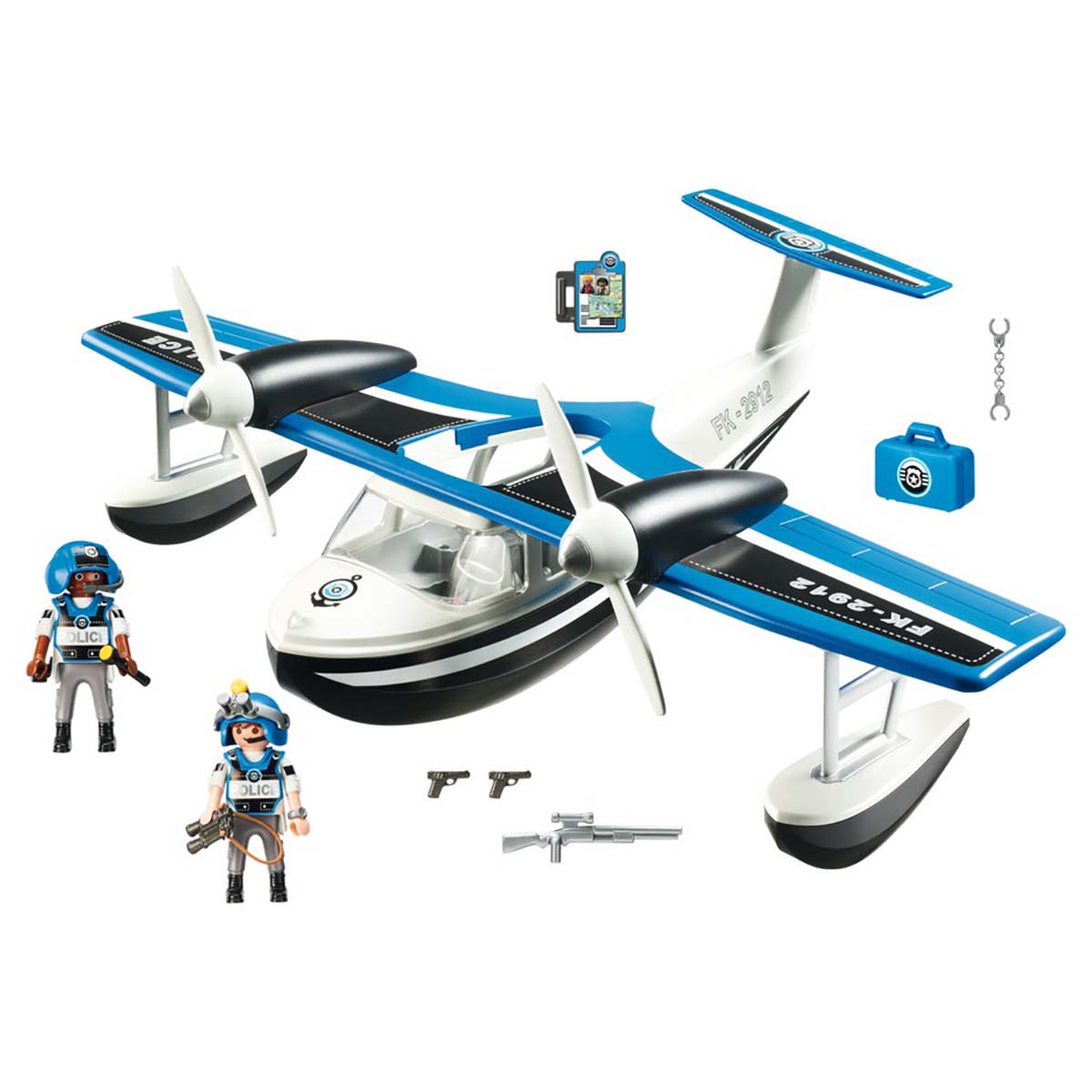 Playmobil 9436 Politie Watervliegtuig - Afbeelding 2