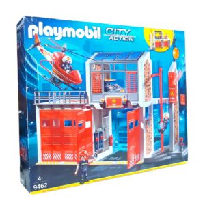 Playmobil 9462 Grote brandweerkazerne met helikopter -SpiksplinterNieuw