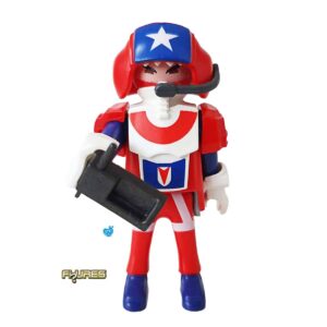 Playmobil Figures Serie 11 - Star Fighter / Captain America