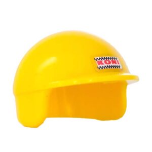 Playmobil gele KONI racehelm