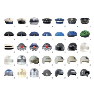 Playmobil Politie Hoofddeksels Collectie
