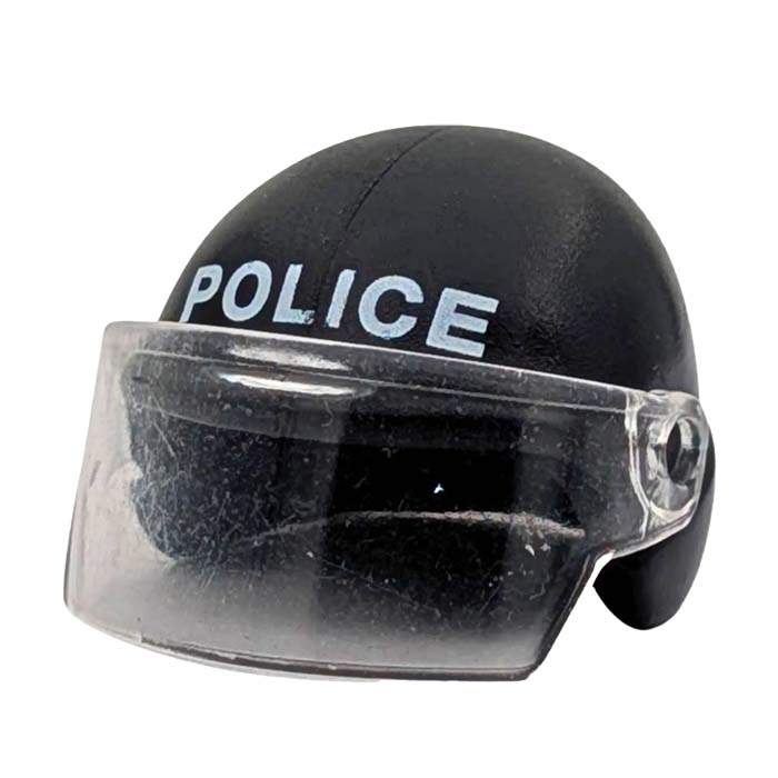 Playmobil Helm, Politie motor, glad, nekbeschermer