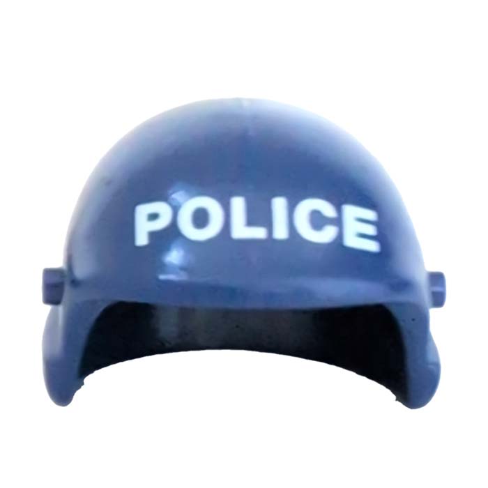 Playmobil Gladde motorhelm met vizierpinnen