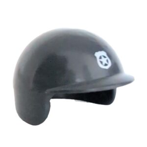 Playmobil Politiehelm donkergrijs met ster