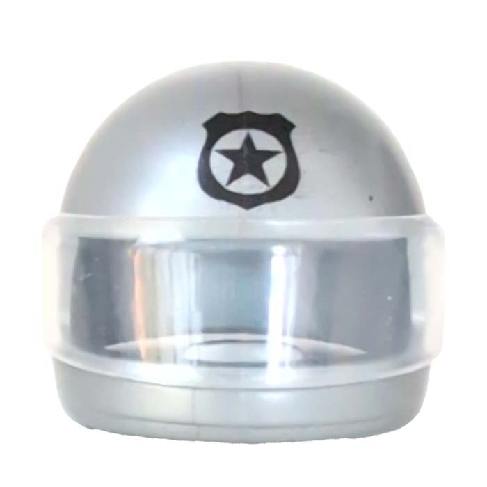 Playmobil Zilveren Politiehelm met Vizier