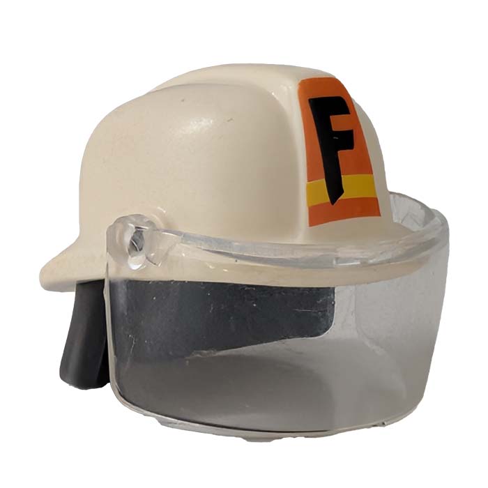 Playmobil Helm met visier, Modern, Brandweerman