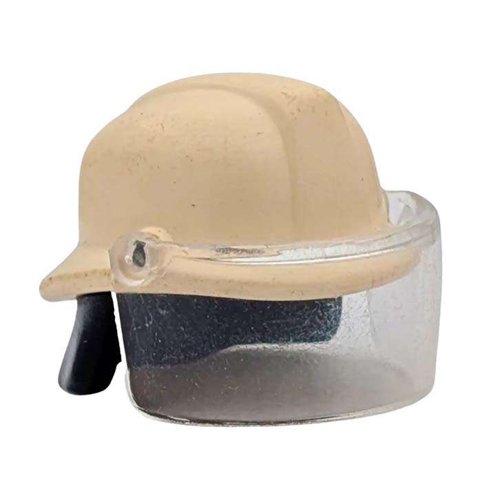 Playmobil Brandweerhelm, visier, voorklep en nekbescherming