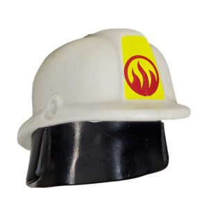 Playmobil Helm, modern, brandweer, voorrand en nekbeschermer
