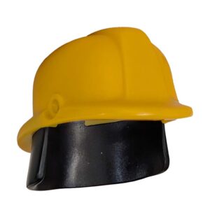 Playmobil Moderne brandweerhelm met voorste rand en nekbeschermer