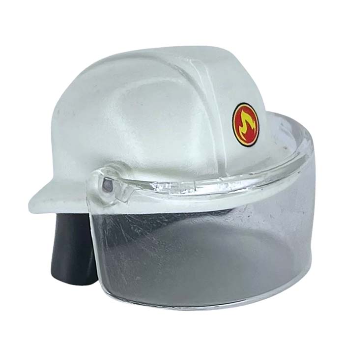 Playmobil Witte brandweerhelm met vizier