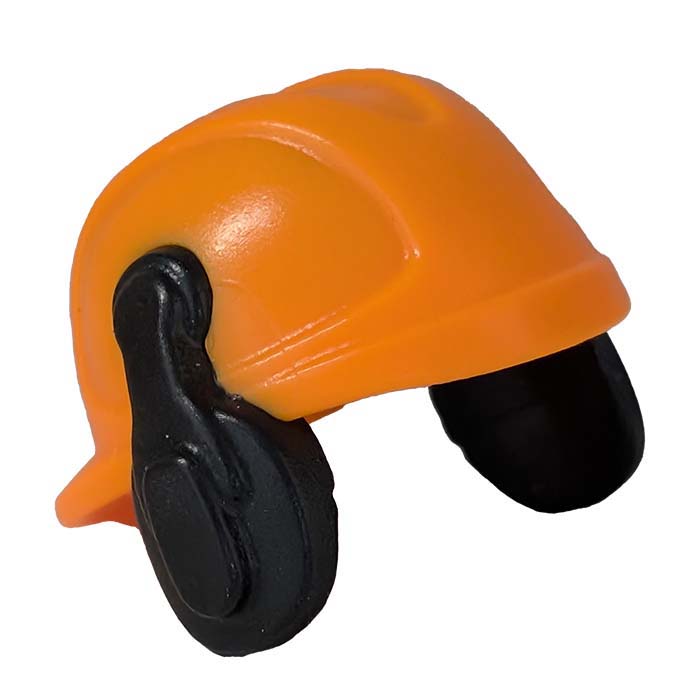 Playmobil Helm, constructie, met oorbeschermers