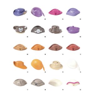 Playmobil Piraten Hoofddeksel Assortiment